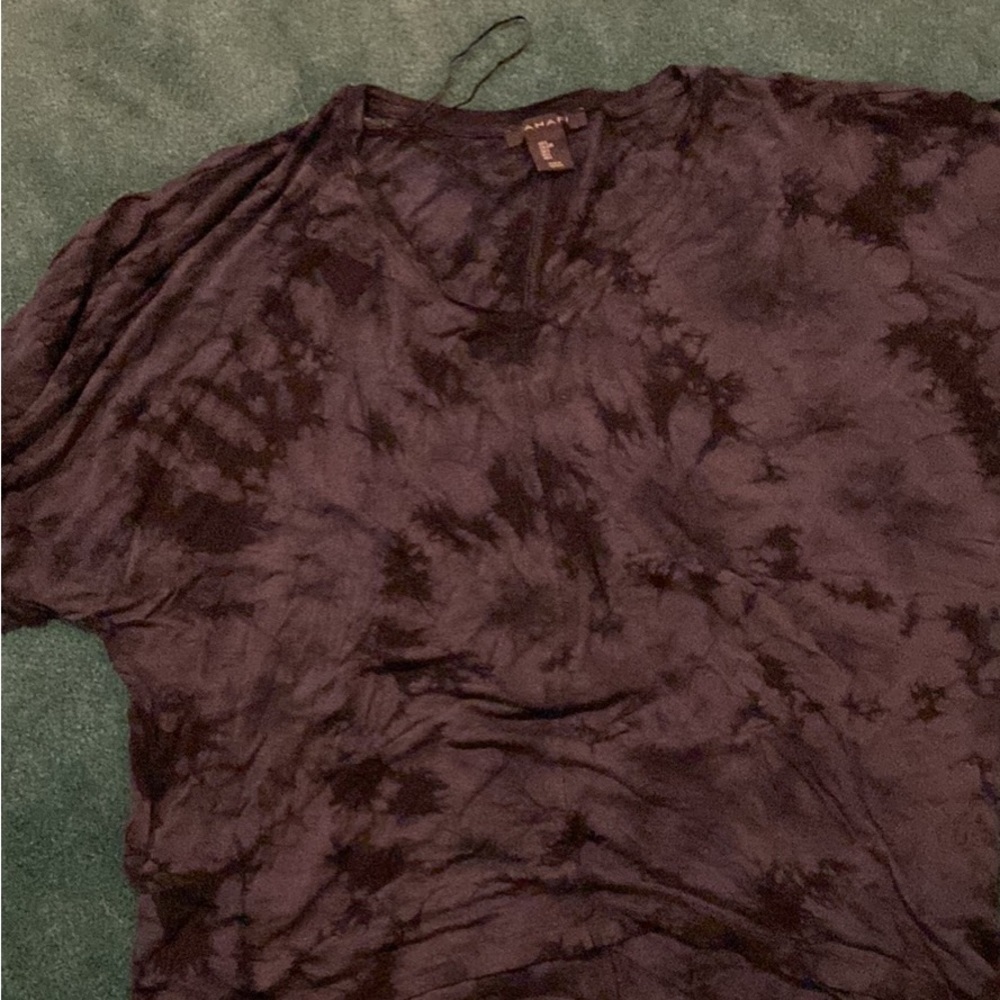 Ty dye black shirt size large
